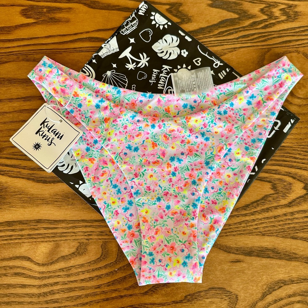 Kulani Kini Moonflower Bikini Bottoms